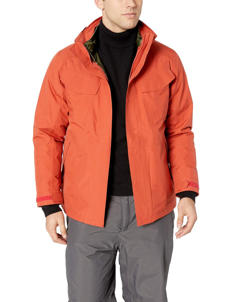 Burton Men's Gore-Tex Edgecomb Insulator Jacket, Hot Sauce, Medium