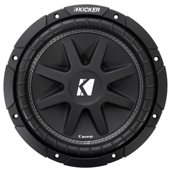2) Kicker C104 10" 300W Comp 4-Ohm Car Audio Subwoofers Subs C10 Pair | 43C104