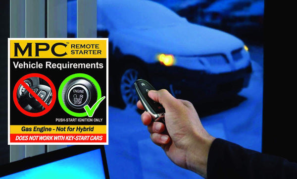 MPC Complete Plug-n-Play Factory Remote Activated Remote Start Kit for 2014-2019 Toyota Highlander Gas Push-to-Start ONLY - Firmware Preloaded