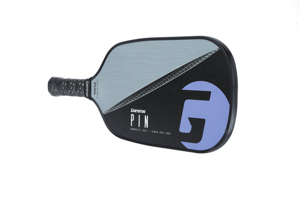 Gamma Pin Elongated Pickleball Paddle: Pickle Ball Paddles for Indoor & Outdoor Play - USAPA Approved Racquet for Adults & Kids - Pink/Blue [product _type] Gamma - Ultra Pickleball - The Pickleball Paddle MegaStore