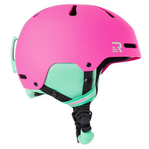 Retrospec Traverse H3 Youth Ski & Snowboard Helmet, Matte Magenta, Small (52-55cm)