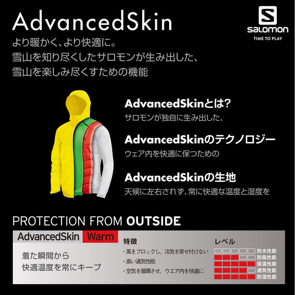 Salomon Men's Drifter Loft Hoodie , Black, Large