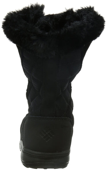 Columbia Women's ICE Maiden II Snow Boot, Black, Grey, 9.5 B US