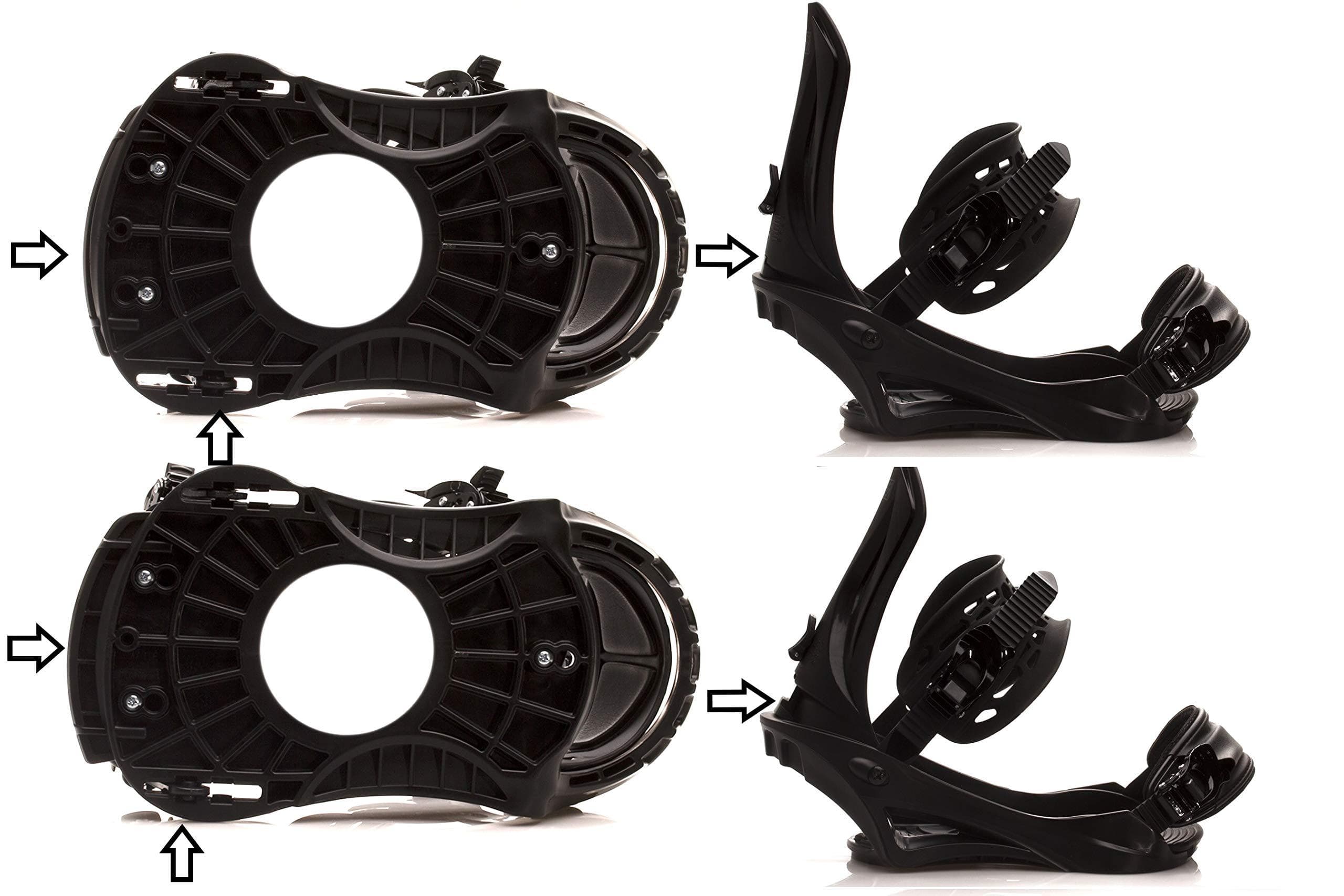 Hybrid Rocker Snow Board Hybrid Camber Rocker Profile STAUBER Summit Snowboard & Binding Package ...