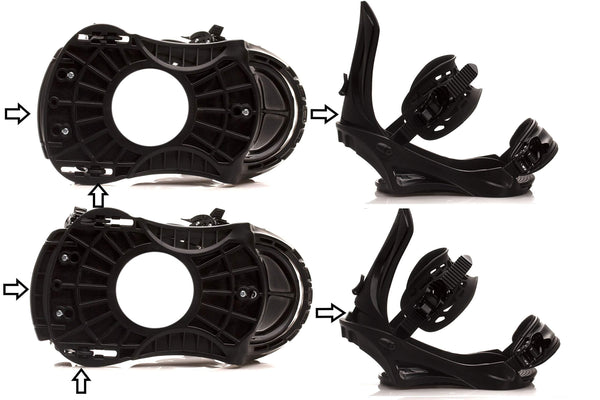 STAUBER Matte Summit Snowboard & Binding Package Sizes 128, 133, 138, 143, 148,153,158, 161- Best All Terrain, Twin Directional, Hybrid Profile - Adjustable Bindings - Designed for All Levels 161