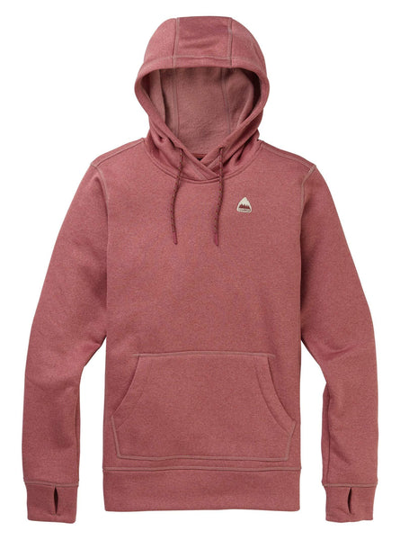 Burton Women's Oak Pullover Hoodie, Rose Brown Heather, Medium