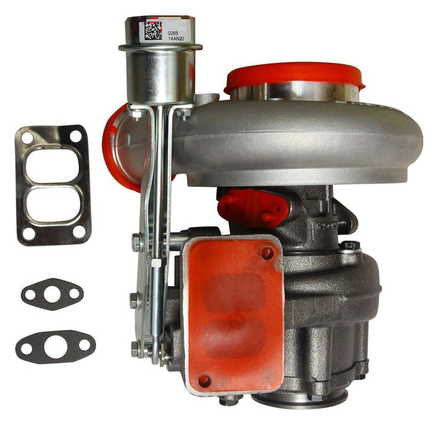 BLACKHORSE-RACING Diesel Turbocharger HX35 HX35W Turbo Charger with Internal Wastegate Turbine Fit for 1999 2000 2001 2002 Dodge Ram 2500 3500 5.9L Truck 6BT Cummins Engine (3592766)