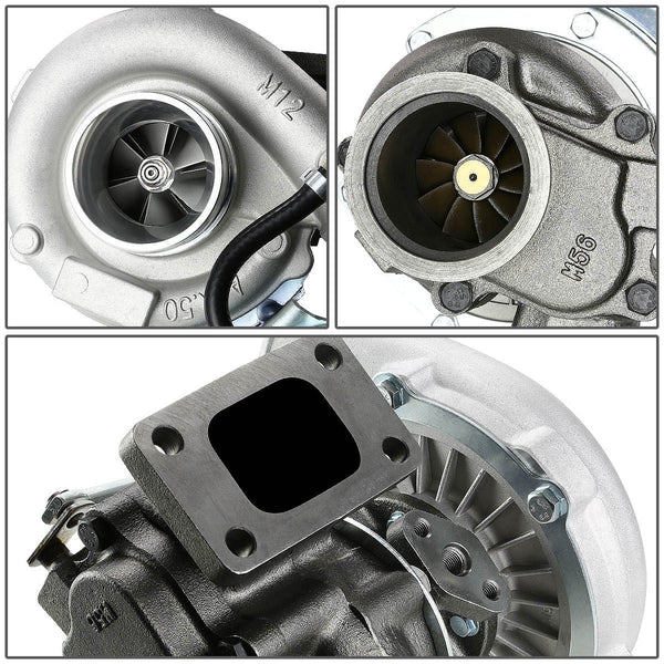 T04E T3/T4 4-Bolt Manifold Flange Stage III Turbocharger with Internal Wastegate Turbine A/R .63