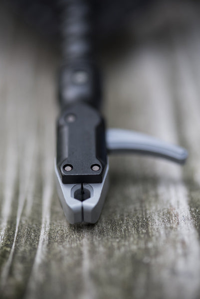 TruFire Smoke Adjustable Archery Compound Bow Release with Foldback Design - Black Wrist Strap