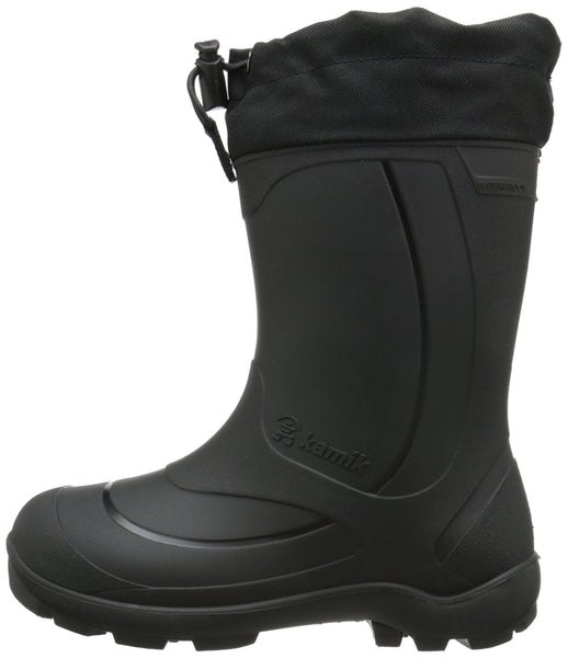Kamik Snobuster1 Snow Boot (Toddler/Little Kid/Big Kid), Black, 4 M US Big Kid