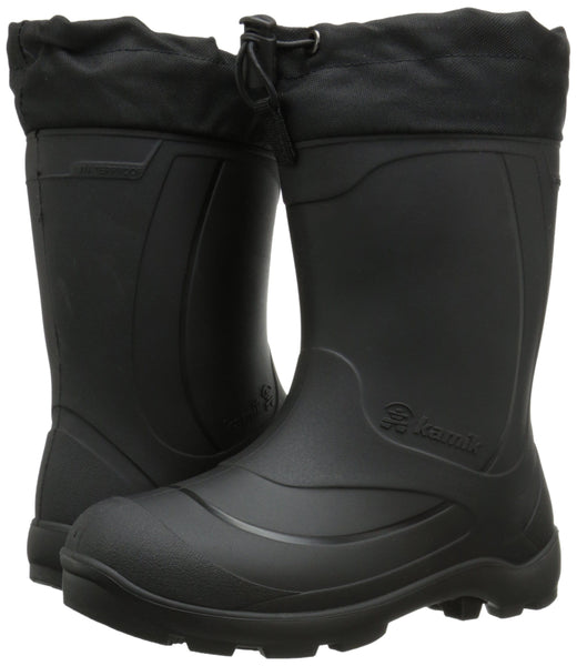 Kamik Snobuster1 Snow Boot (Toddler/Little Kid/Big Kid), Black, 4 M US Big Kid