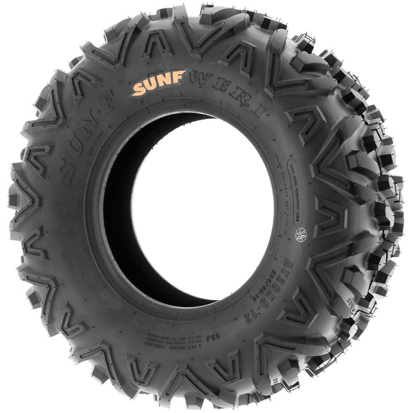 Set of 2 SunF Power.II 26x9-12 ATV UTV Off-Road Tires, All-Terrain, 6 PR, Tubeless A051