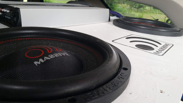 Car Subwoofer by Massive Audio HippoXL64 - SPL Extreme Bass Woofer - 6 Inch Car Audio 600 Watt HippoXL Series Competition Subwoofer, Dual 4 Ohm, 2 Inch Voice Coil. Sold Individually