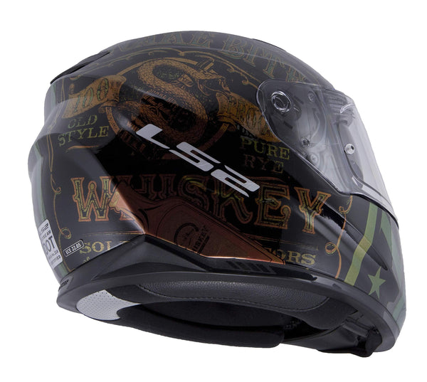 LS2 Helmets Motorcycles & Powersports Helmet's Full Face Stream Chameleon Snake Bite Large