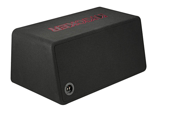 KICKER 45DL7R122 Dual 12" L7R 2-Ohm Loaded Vented Enclosure - 1200 Watts RMS