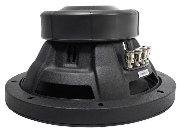 (2) Alpine S-W10D4 10" 3600 Watt Dual 4-Ohm Car Audio Subwoofers DVC Subs SW10D4