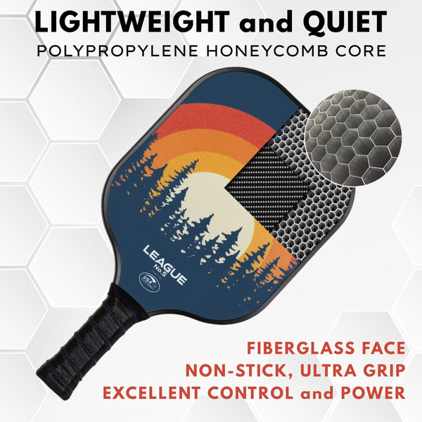 Pickleball Paddles Set of 2 USAPA Approved Pickle Ball Racket - Indoor Outdoor Game - 4 Balls, Ball Retrievers, Carrying Bag - Court Equipment for Men Women Family Pro Racquet Sets