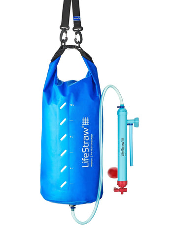 LifeStraw Mission Water Purification System, High-Volume Gravity-Fed Purifier for Camping and Emergency Preparedness, 12 Liter