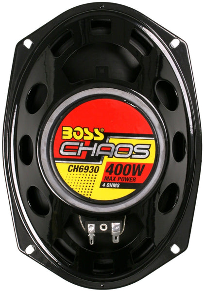 BOSS Audio CH6930 Car Speakers - 400 Watts of Power Per Pair and 200 Watts Each, 6 X 9 Inch, Full Range, 3 Way, Sold in Pairs