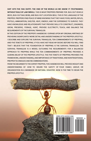 The Prepper's Handbook - Second Edition: A Guide To Surviving On Your Own (The Survival Triangle Series)