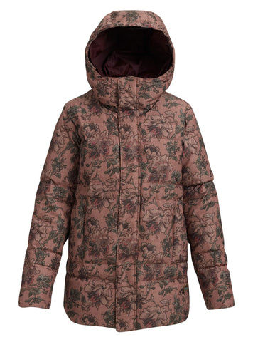 Burton Women's Mora Moss Down Jacket, Floral Camo, Medium
