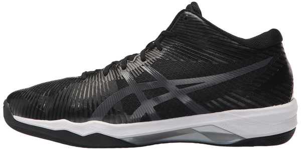 ASICS Mens Volley Elite FF MT Volleyball Shoe, Black/Dark Grey/White, 10.5 Medium US [product _type] ASICS - Ultra Pickleball - The Pickleball Paddle MegaStore