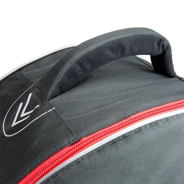 Raider BCS-10 Elite Motorcycle Helmet Bag Storage Fleece Lined Zip Up Black-Waterproof Shell