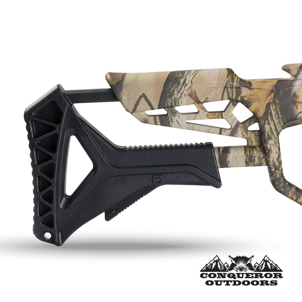 PSE Crossbow Coalition | Hunting | Compound | Camo | 380FPS | Cocking Rope, Wax, Quiver, Arrows, Scope | for Left and Right Hand