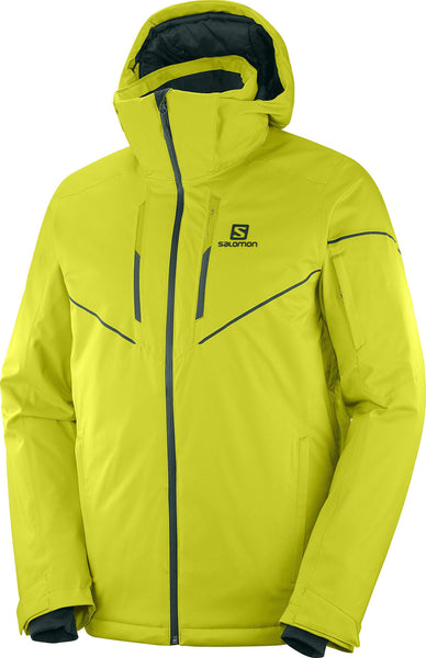 SALOMON Men's Stormrace JKT M, Citronelle, XX-Large