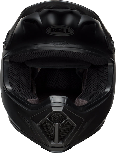 Bell MX-9 MIPS Equipped Motorcycle Helmet (Solid Matte Black, Medium)