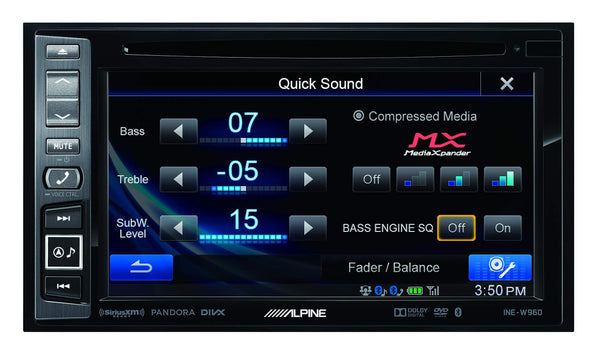 Alpine Ine-w960 Navigation Receiver