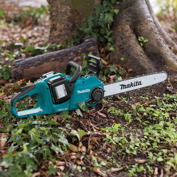 Makita XCU04PT LXT Lithium-Ion Brushless Cordless 16" Chain Saw Kit (5.0Ah)