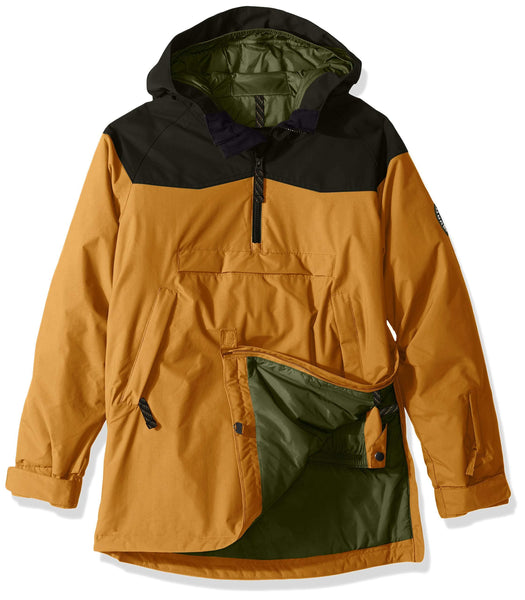 Burton Boys Hightrack Anorak, Squashed/Resin, Large
