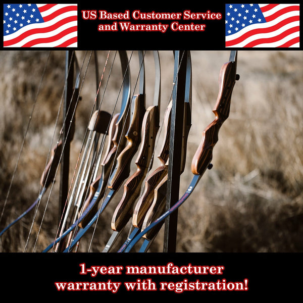 Spyder Takedown Recurve Bow - Ready 2 Shoot Archery Set | Includes Bow, Instructions, Premium Carbon Arrows, Recurve Bow Case, Stringer Tool, Armguard, 40 lb LH -red