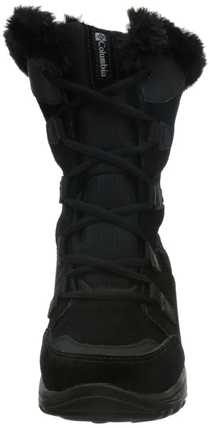 Columbia Women's ICE Maiden II Snow Boot, Black, Grey, 9.5 B US