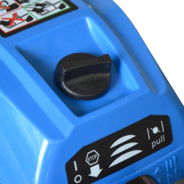 Blue Max Gas Chainsaw 52cc, Blue, 20"