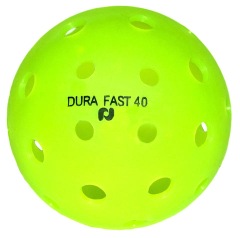 Dura Fast 40 Pickleballs | Outdoor pickleball balls | Neon | Dozen/Pack of 12 | USAPA Approved and Sanctioned for Tournament Play, Professional Perfomance [product _type] Pickle-Ball - Ultra Pickleball - The Pickleball Paddle MegaStore