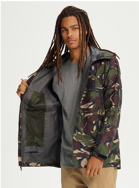 Burton Men's Gore-tex 2L Packrite Jacket, Seersucker Camo, Large