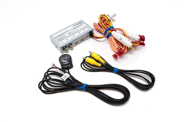 Alpine iLX-F309 HALO9 Receiver w/ 9-inch Touch Screen, Single-DIN, Includes Front & Rear Cameras + Camera Switcher