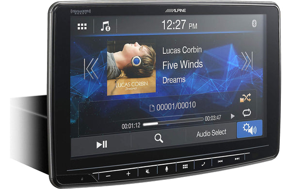 Alpine iLX-F259 Halo Media Receiver with CarPlay and Android Auto, Includes SWI-RC Steering Wheel Interface