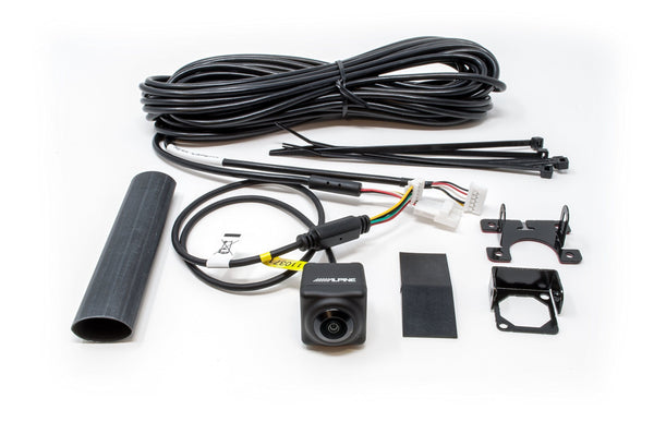 Alpine iLX-F309 HALO9 Receiver w/ 9-inch Touch Screen, Single-DIN, Includes Front & Rear Cameras + Camera Switcher