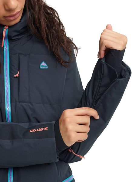 Burton Women's Women's Keelan Jacket, True Black, Large