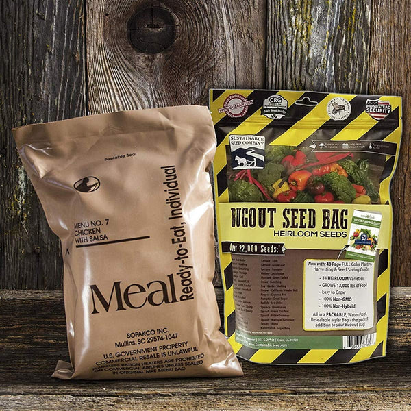 22,000 Non GMO Heirloom Vegetable Seeds, Survival Garden, Emergency Seed Vault, 33 VAR, Bug Out Bag - Beet, Broccoli, Carrot, Corn, Basil, Pumpkin, Radish, Tomato, More