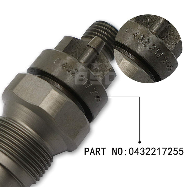 Diesel Fuel Injector 0432217255 Compatible with Chevrolet Turbo Diesel 6.5L 0 432 217 255 Injector 4pcs/lot
