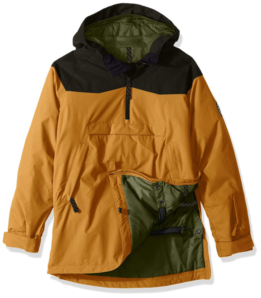 Burton Boys Hightrack Anorak, Squashed/Resin, Large