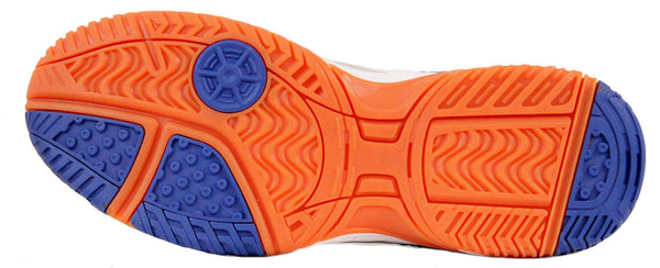 Python Men's Deluxe Indoor (Low) Racquetball Shoe (Non-Marking) 6.5 (D) US White [product _type] Python Racquetball - Ultra Pickleball - The Pickleball Paddle MegaStore