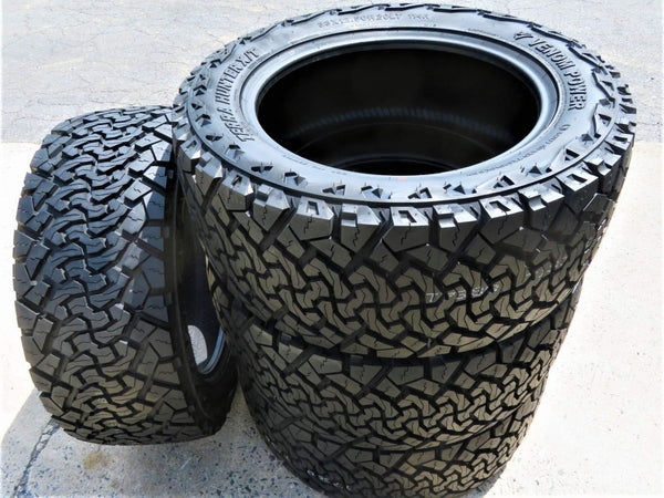 Set of 4 (FOUR) Venom Power Terra Hunter X/T All-Terrain Radial Tires-LT285/55R20 122/119S LRE 10-Ply