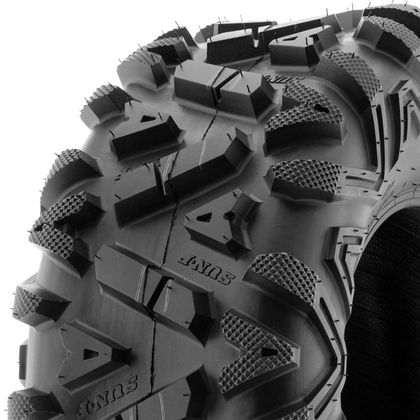 Sun.F A033 ATV UTV Tires Set of 2 ,6 Ply (25x10-12)