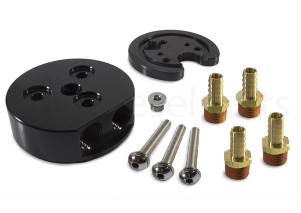 Ohio Diesel Parts Fuel Tank Gas/Diesel Dual-Port Sump w/ Integrated Return