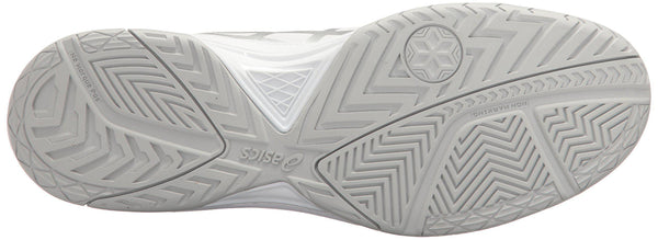 ASICS Men's Gel-Dedicate 5 Tennis Shoe White/Silver 11 M US [product _type] ASICS - Ultra Pickleball - The Pickleball Paddle MegaStore